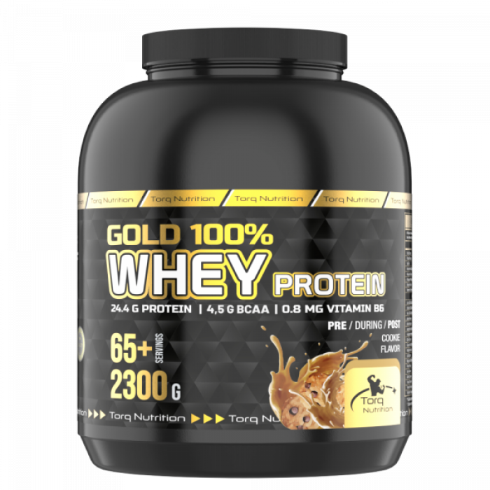 GOLD %100 Whey Protein Tozu Çikolata 2300 Gr - 65+ Servis