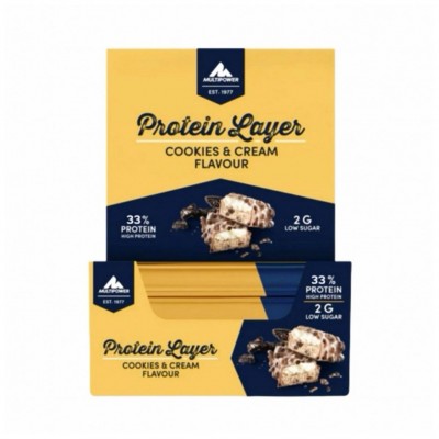 MULTİPOWER PROTEİN LAYER BAR(50 GR) - 18 ADET