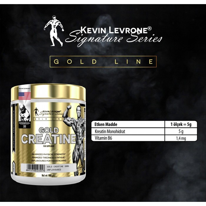 KEVIN LEVRONE SİGNATURE SERİES GOLD CREATİNE 300 GR