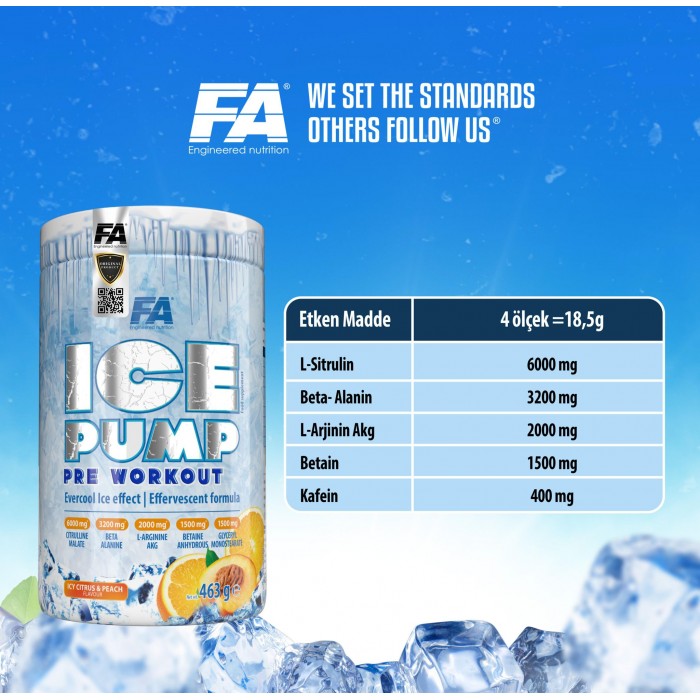 FA ICE PUMP PREWOKROUT 463 GR