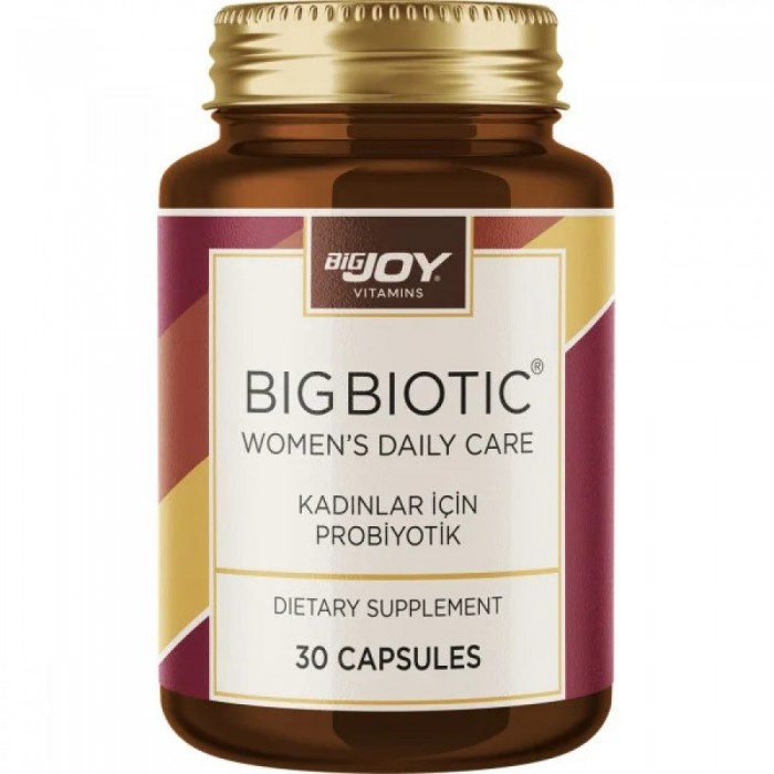 BİG JOY VİTAMİNS WOMENS BİGBİOTİC 30 KAPSÜL