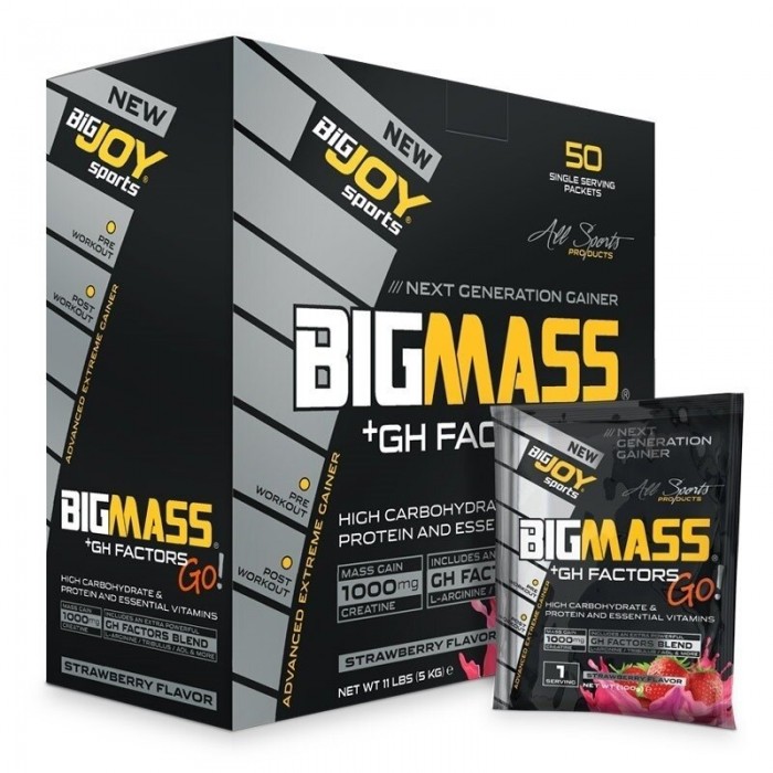 BİG JOY BİG MASS + GH FACTORS GO 5000 GR - 50 PAKET
